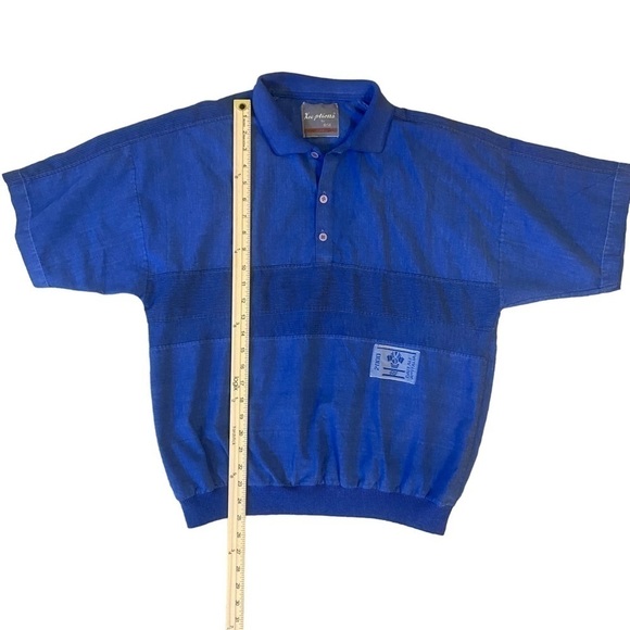 VINTAGE 80’s 90’s Xceptions Large Men’s Blue - Picture 3 of 6